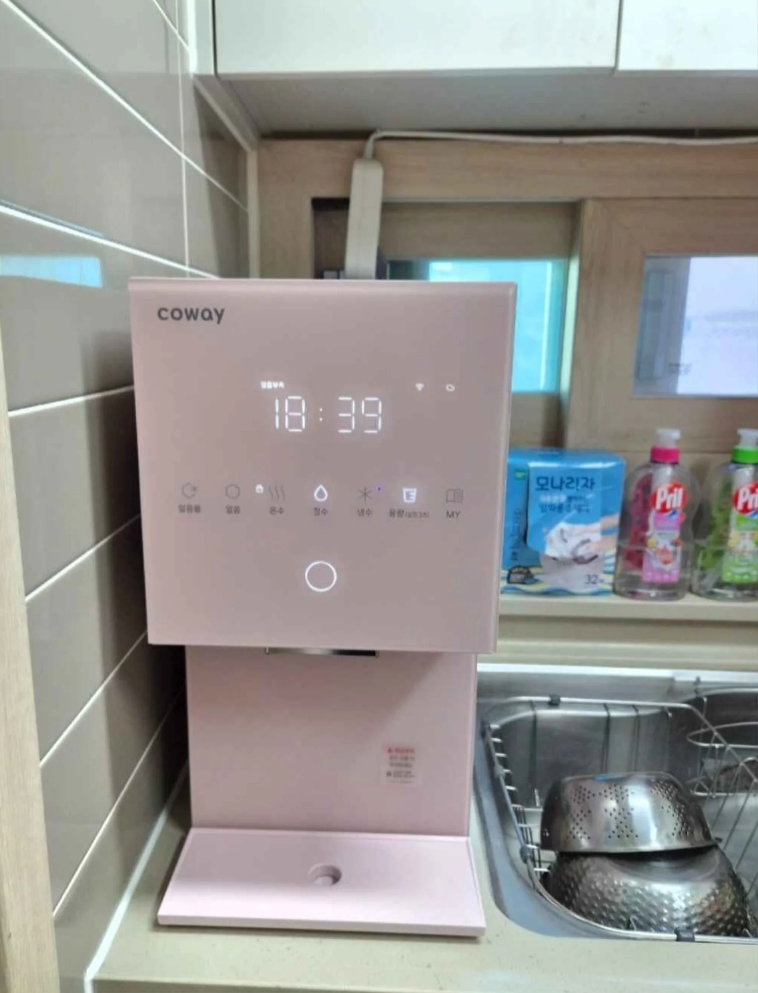 상록수동 코웨이정수기 설치사례